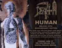 DEATH - Human+%282011%29+3CD+Relapse+Records+20th+Anniversary+Edition+Remastered (1991)